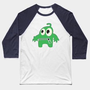 Funny cartoon colorful monster_2 Baseball T-Shirt